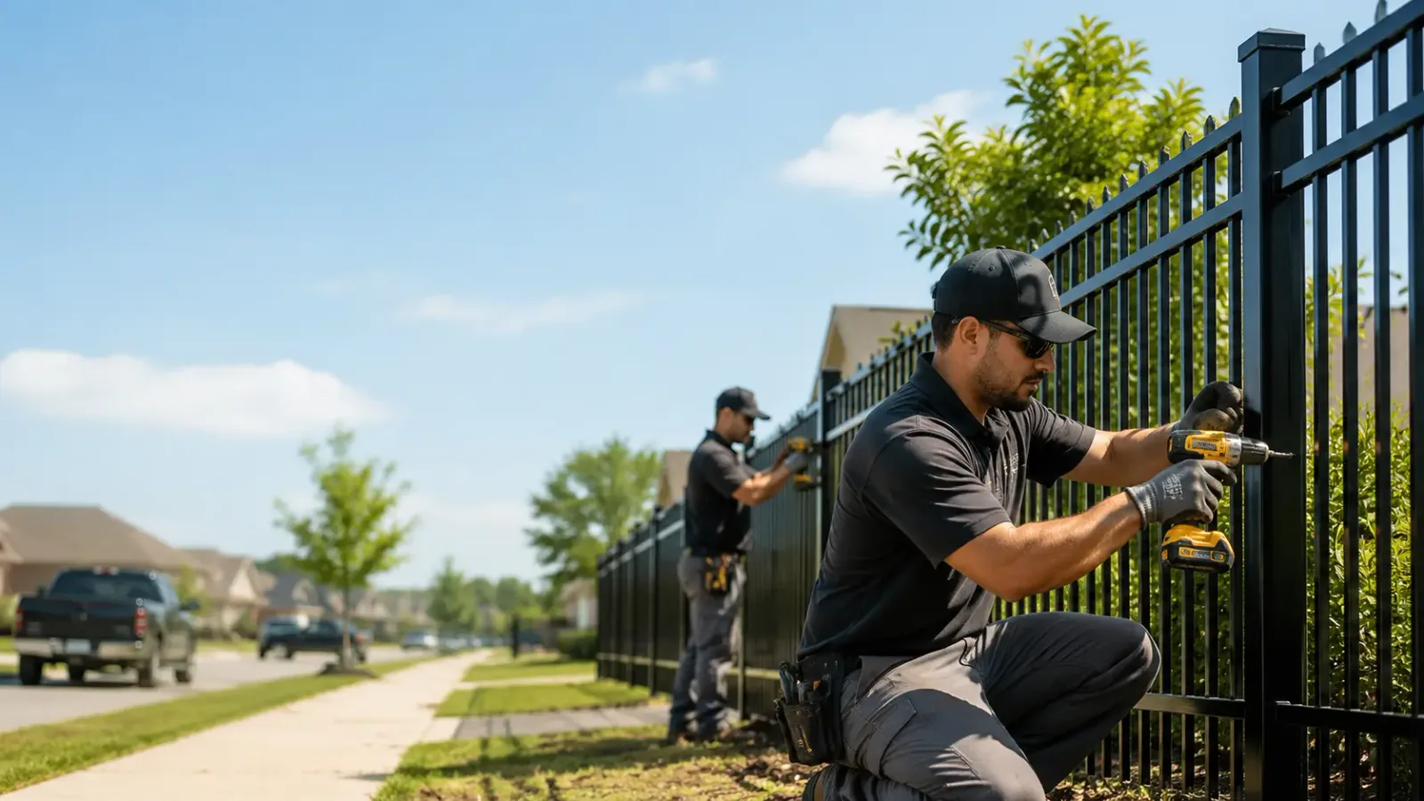 Metal Fence Installation in Mason, IL